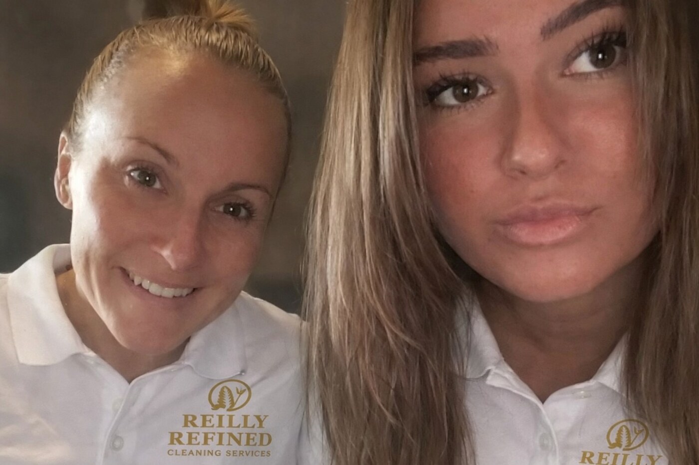 Kirsty and Lauren from Reilly Refined Cleaning Services